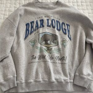 abercrombie and fitch soft fleece crewneck
